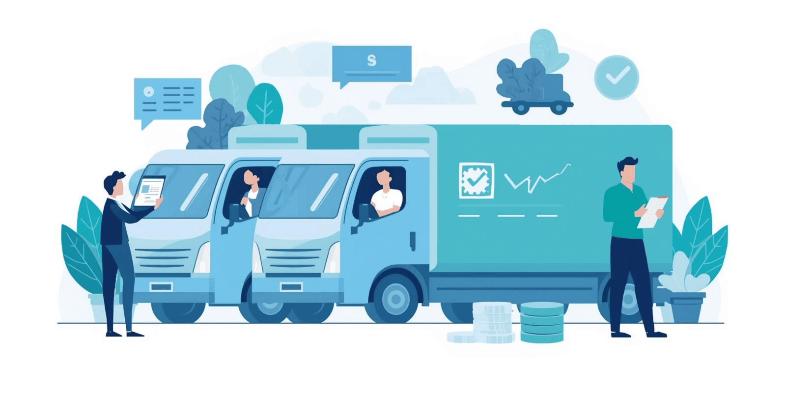 TruckHub Homepage Hero Images